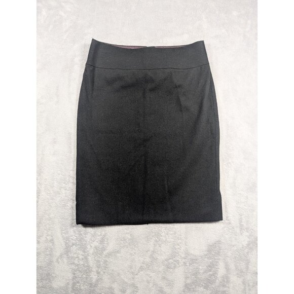 Banana Republic Dresses & Skirts - Banana Republic Skirt Womens Size 4 Black Knee Length Pleated Wool Academic